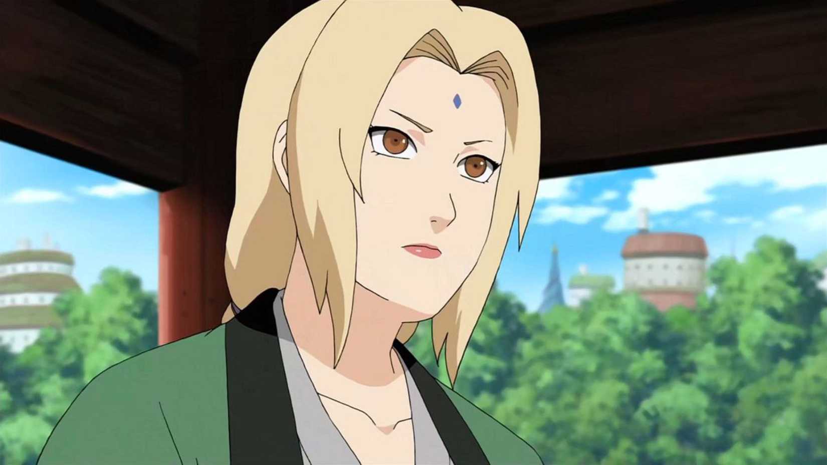 Tsunade looks young despite being old in Naruto