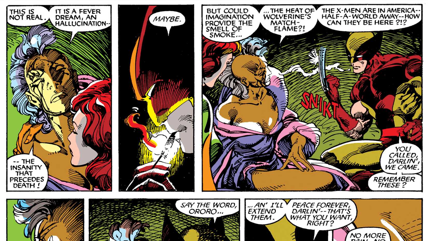 Wolverine and the X-Men rescue Storm