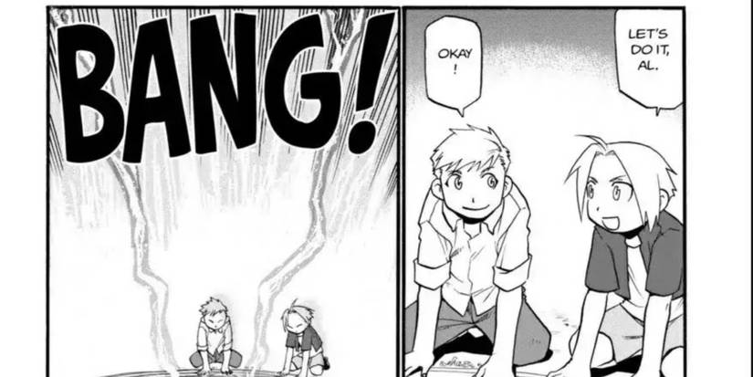 Young Edward & Alphonse Try To Bring Their Mother Back.