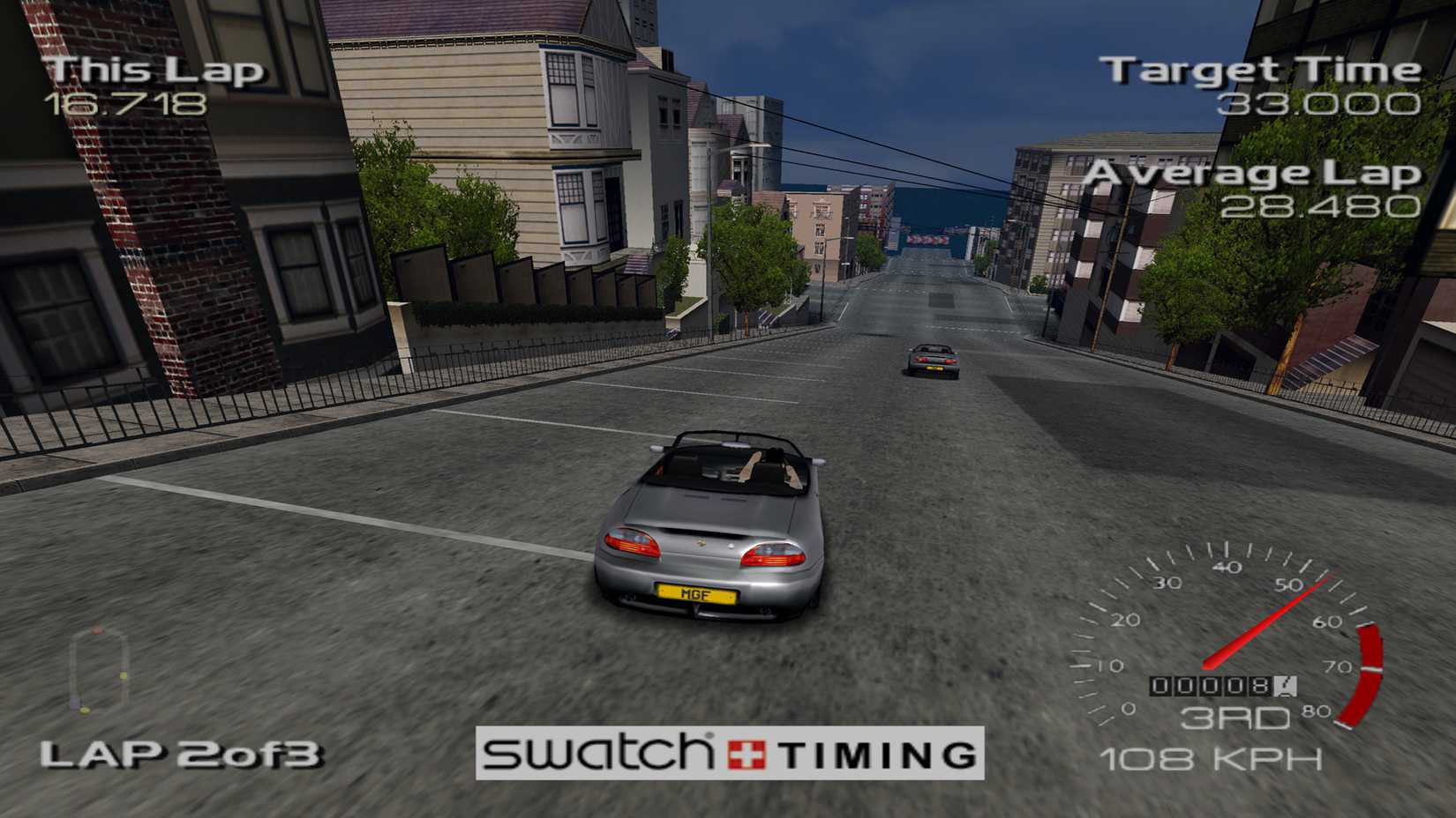 Metropolis Street Racer gameplay Dreamcase