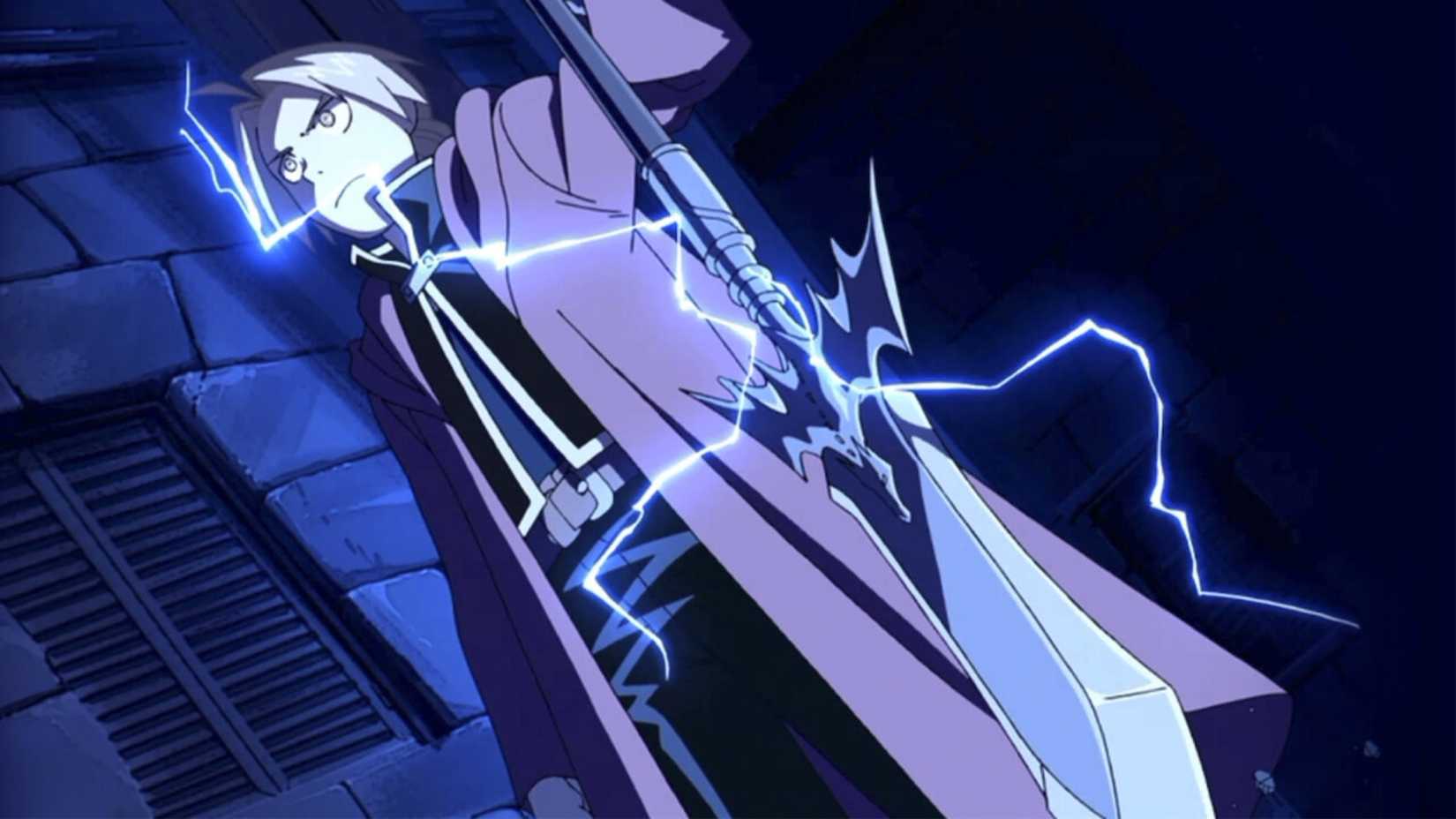 Edward Elric dans l'anime Fullmetal Alchemist : Brotherhood