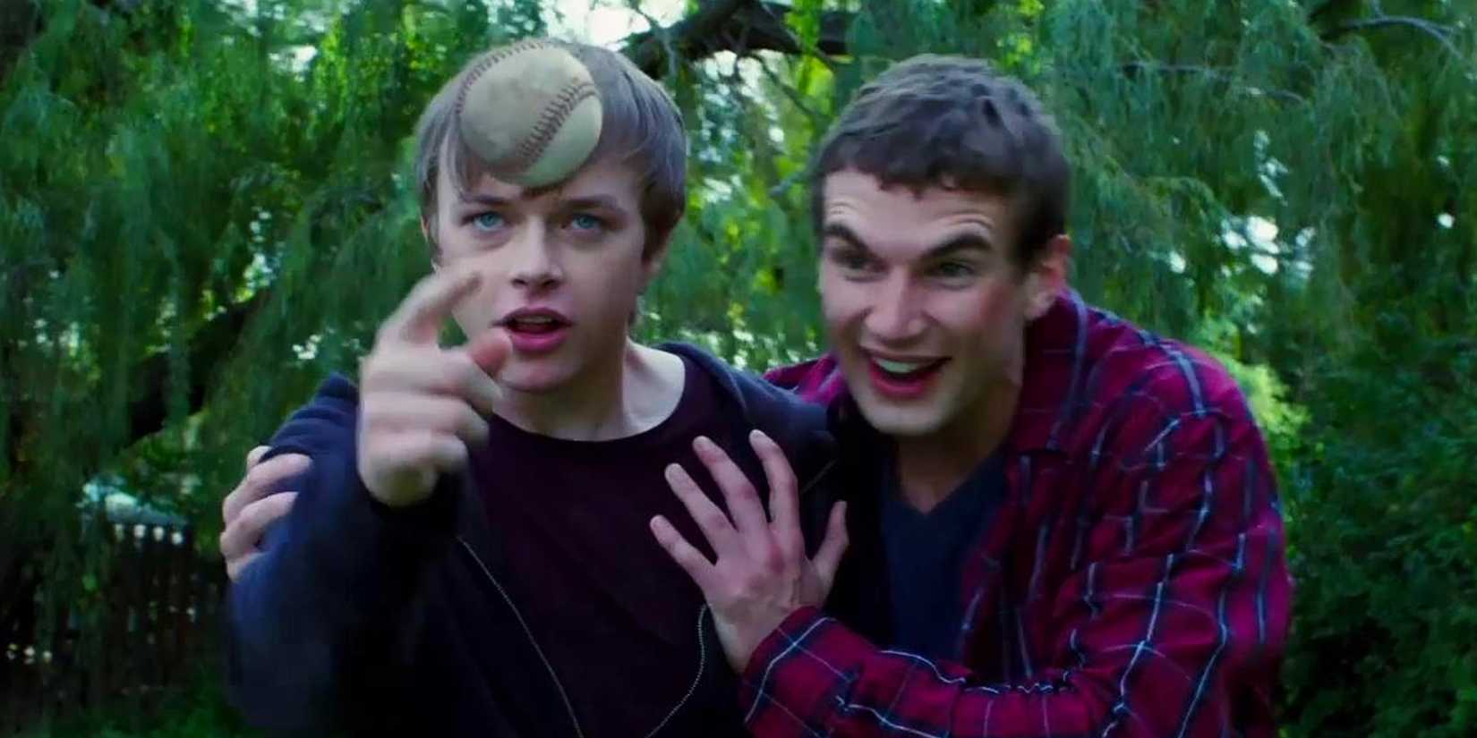 Andrew and Matt floating a baseball in Chronicle