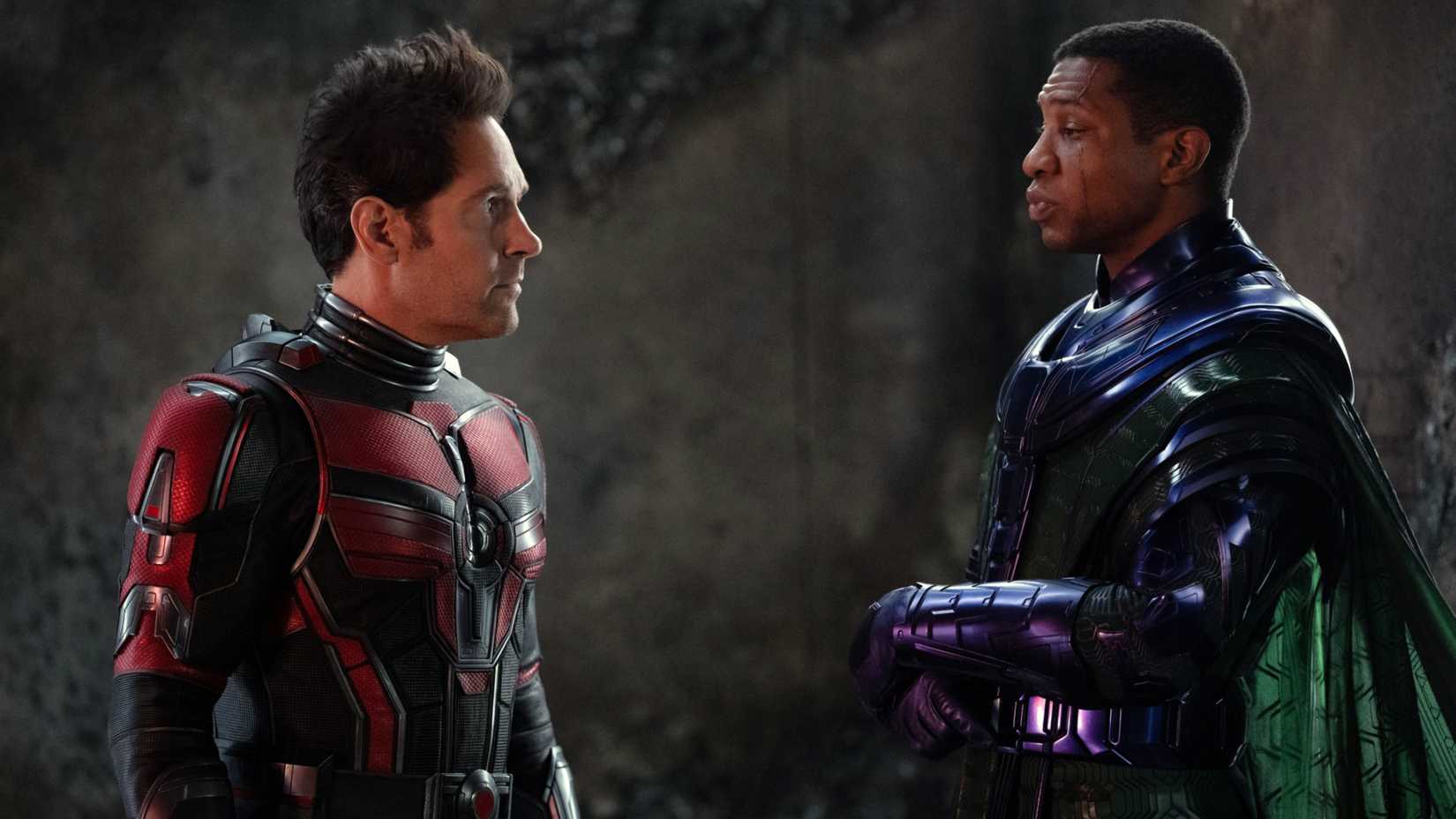 Scott Lang and Kang unmasked in Ant-Man and the Wasp: Quantumania