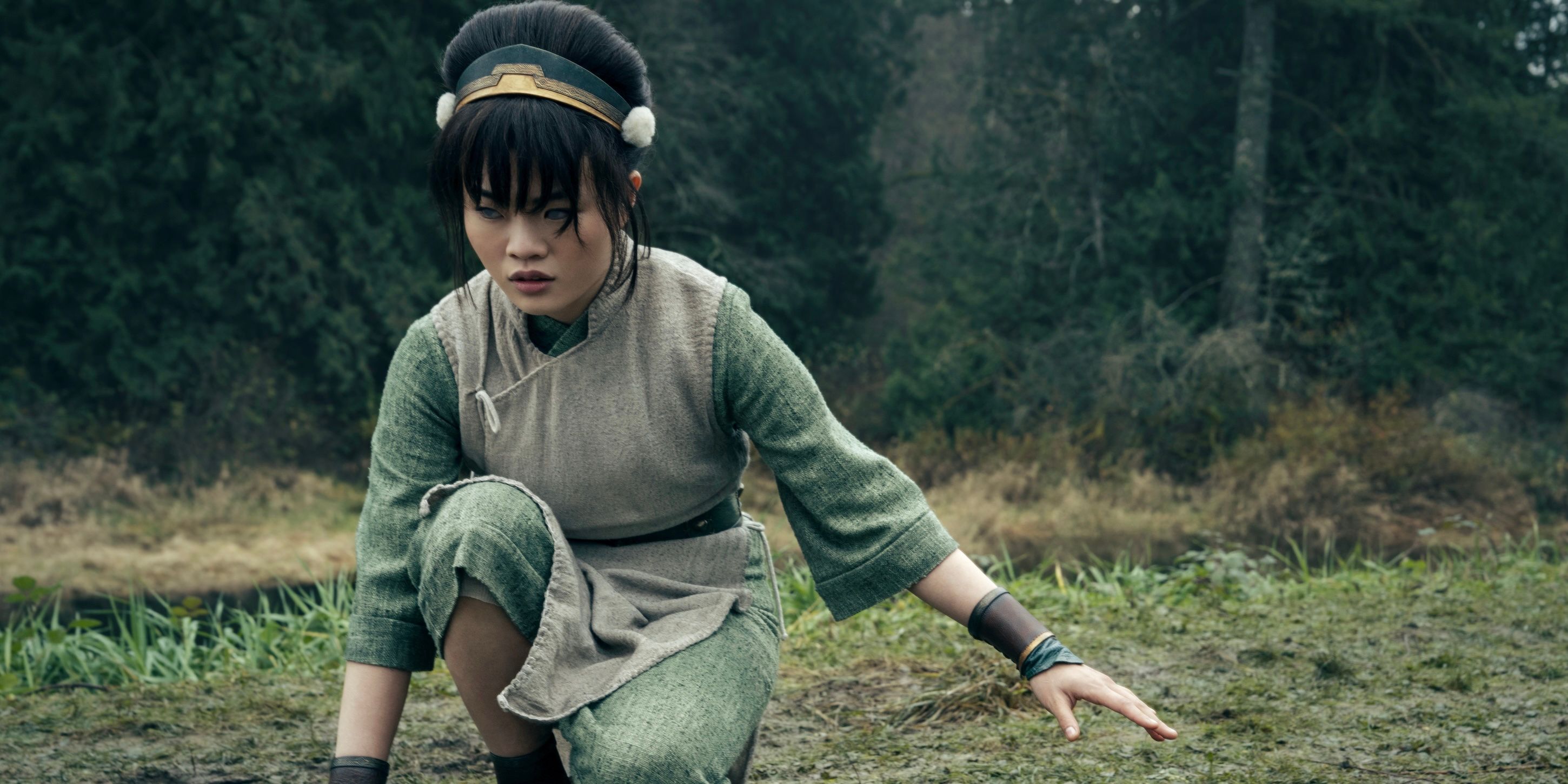 Toph (Miya Cech) on Avatar: The Last Airbender