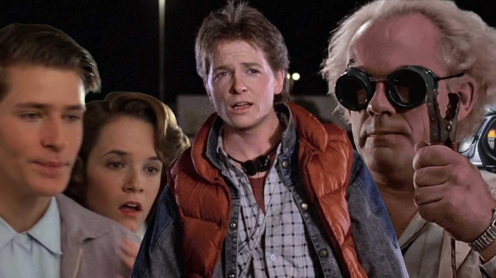 Back to the Future collage
