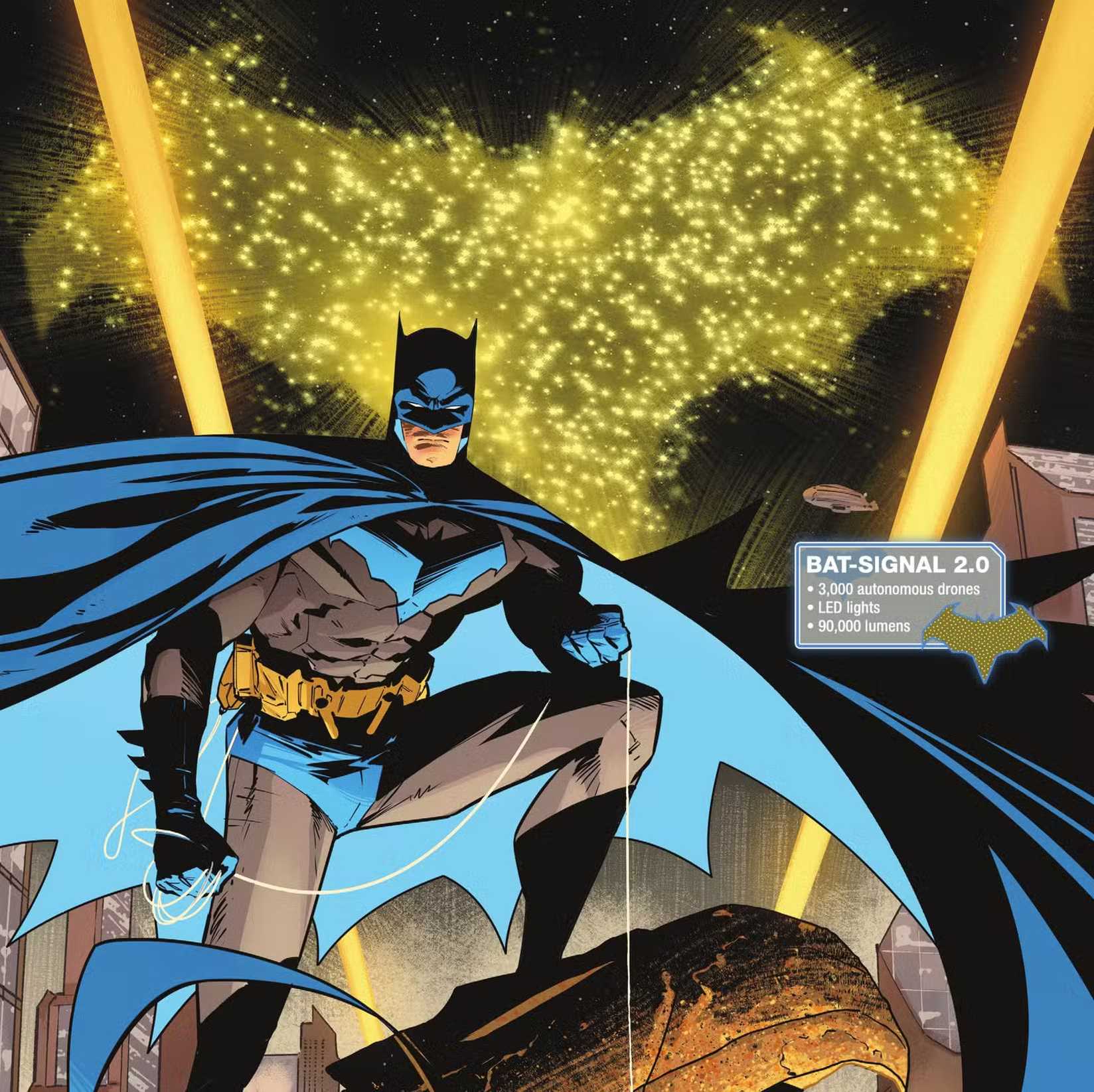 Batman unveils Bat-Signal 2.0 in Batman #10