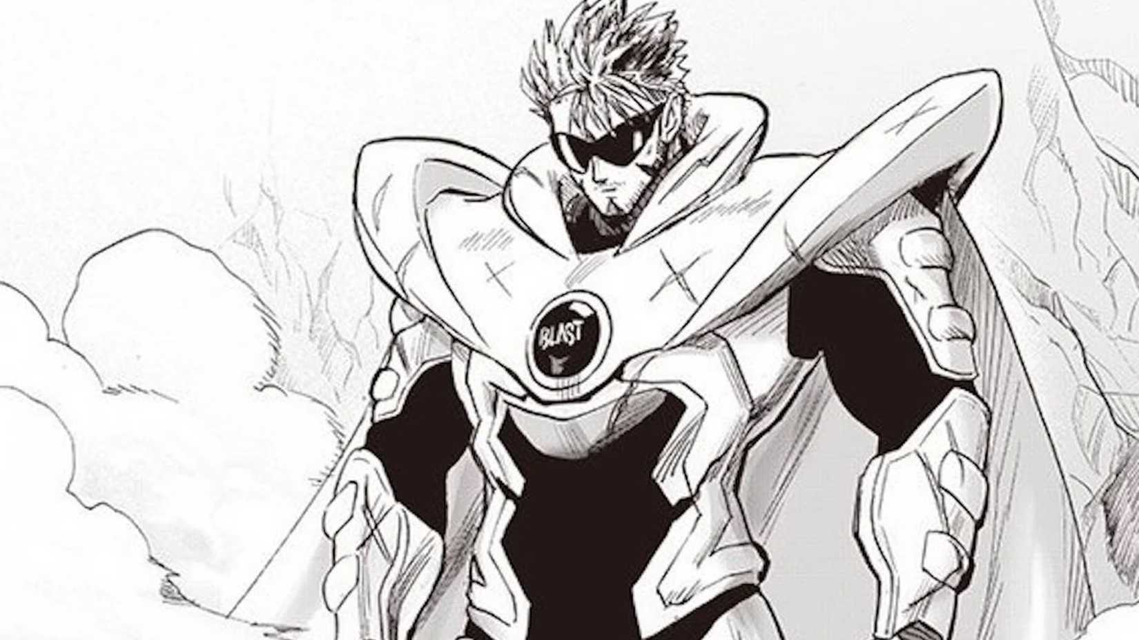 Blast in the One Punch Man manga