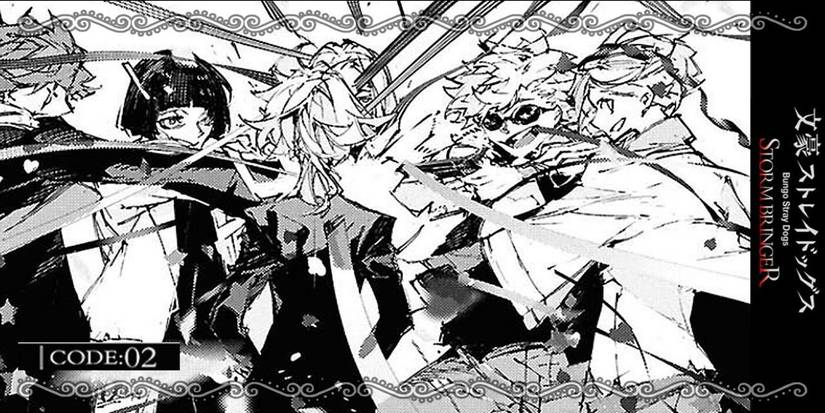 Bungo Stray Dogs storm bringer The Flags