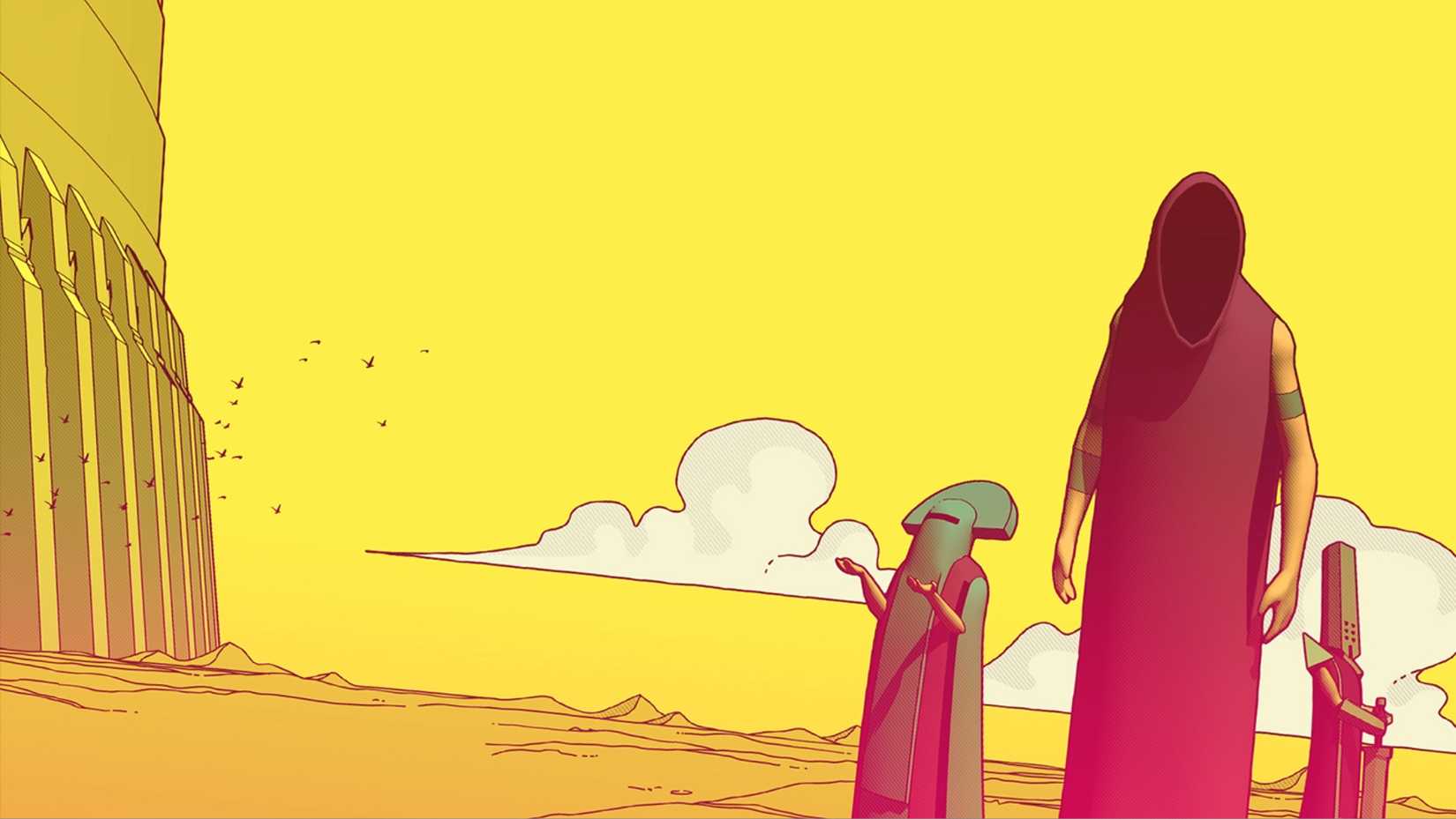 Chants Of Sennaar video game art