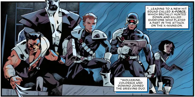 What if...? Uncanny X-Men #1 showing Cyclops joining X-Force