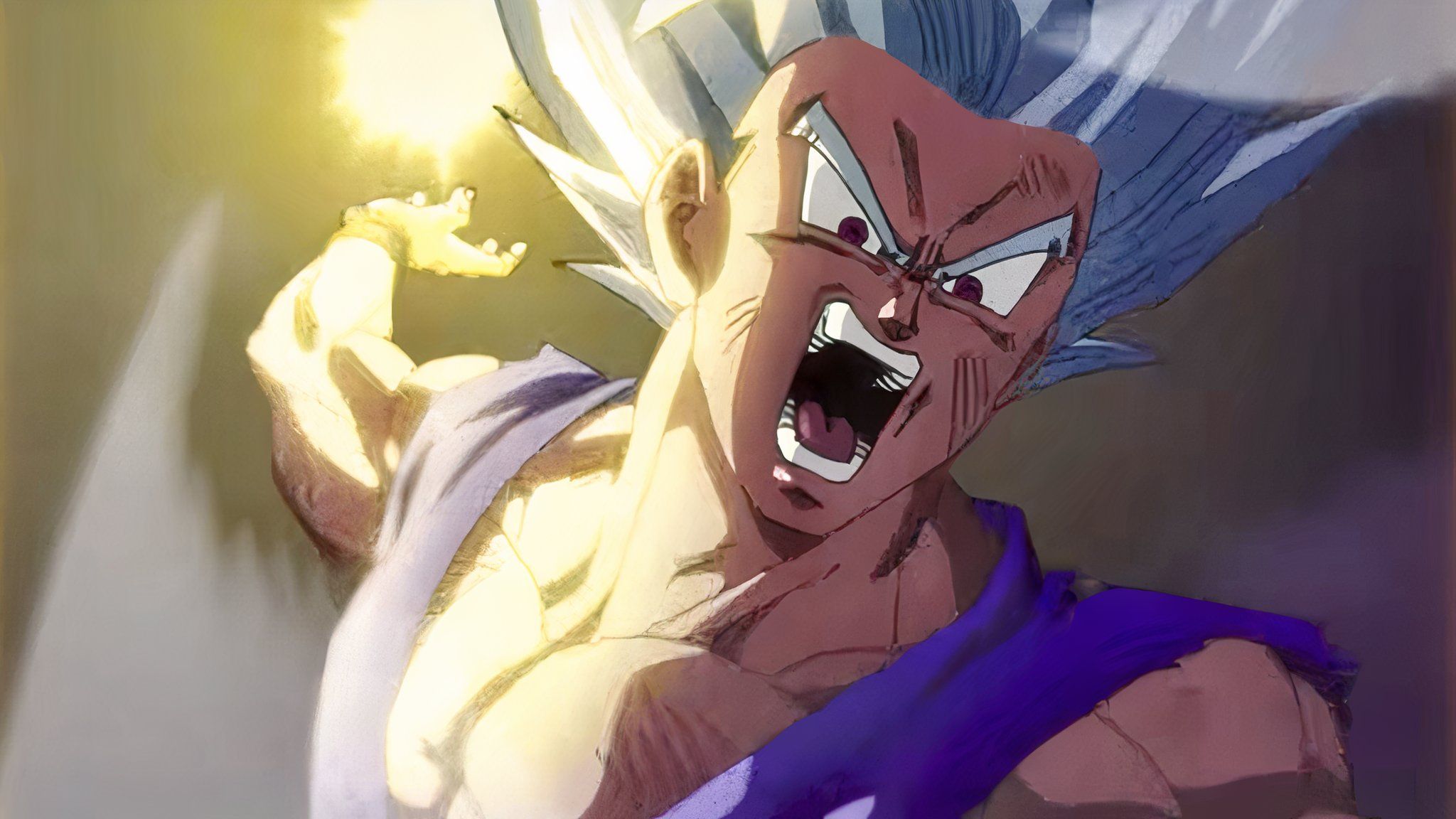 Gohan Beast unleashes a Masenko attack in Dragon Ball Z Dokkan Battle