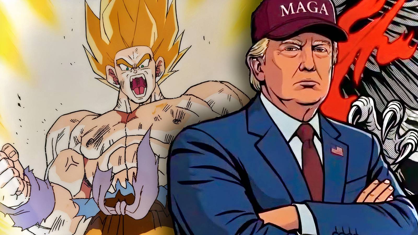 Der Dragon Ball Z-Anime-Gag des Weißen Hauses unter Trump geht endgültig ...