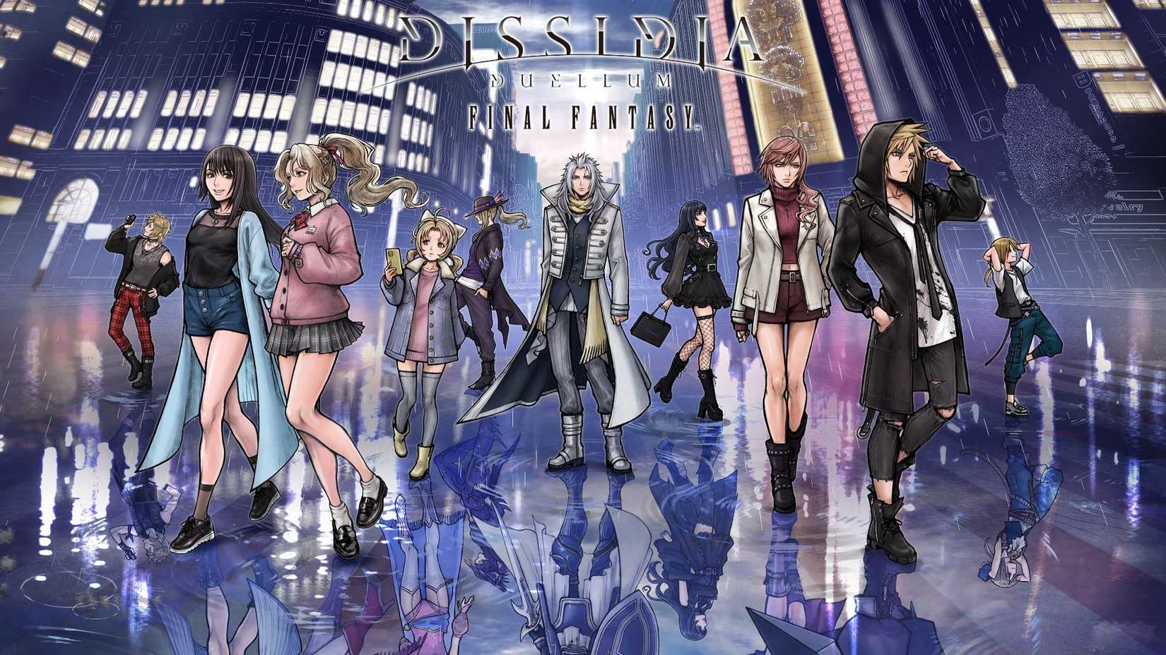 Dissidia Duellum Final fantasy Outfits