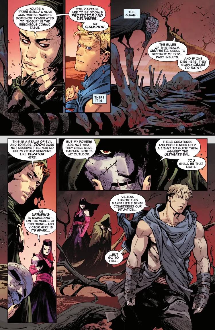 Doctor Doom in Captain America #12