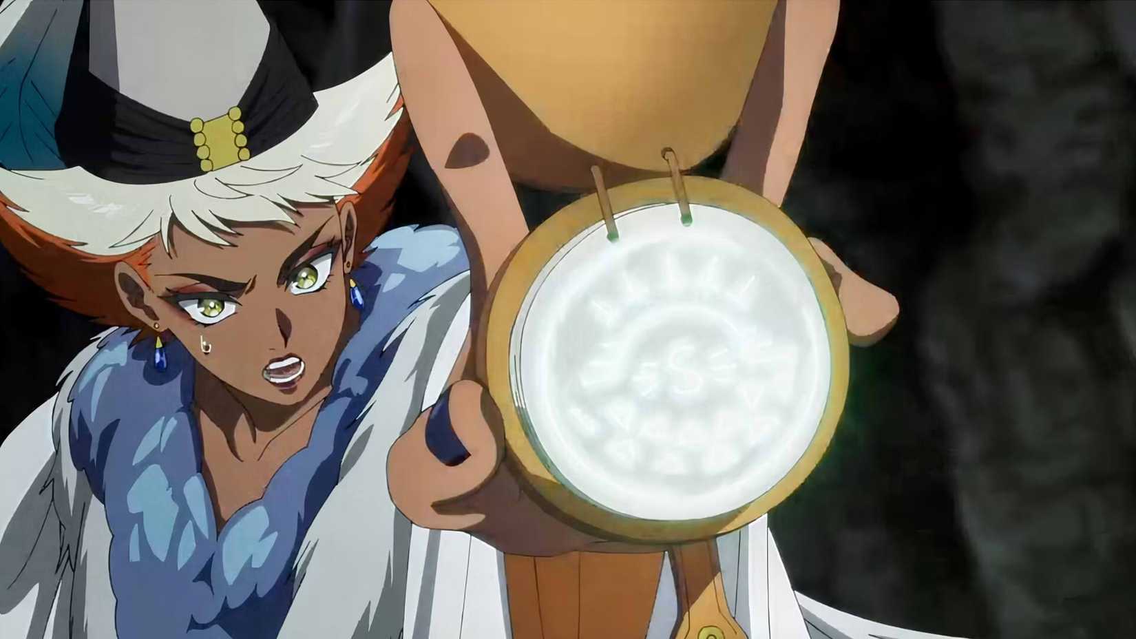 Alaira casts a spell in Witch Hat Atelier Episode 12.