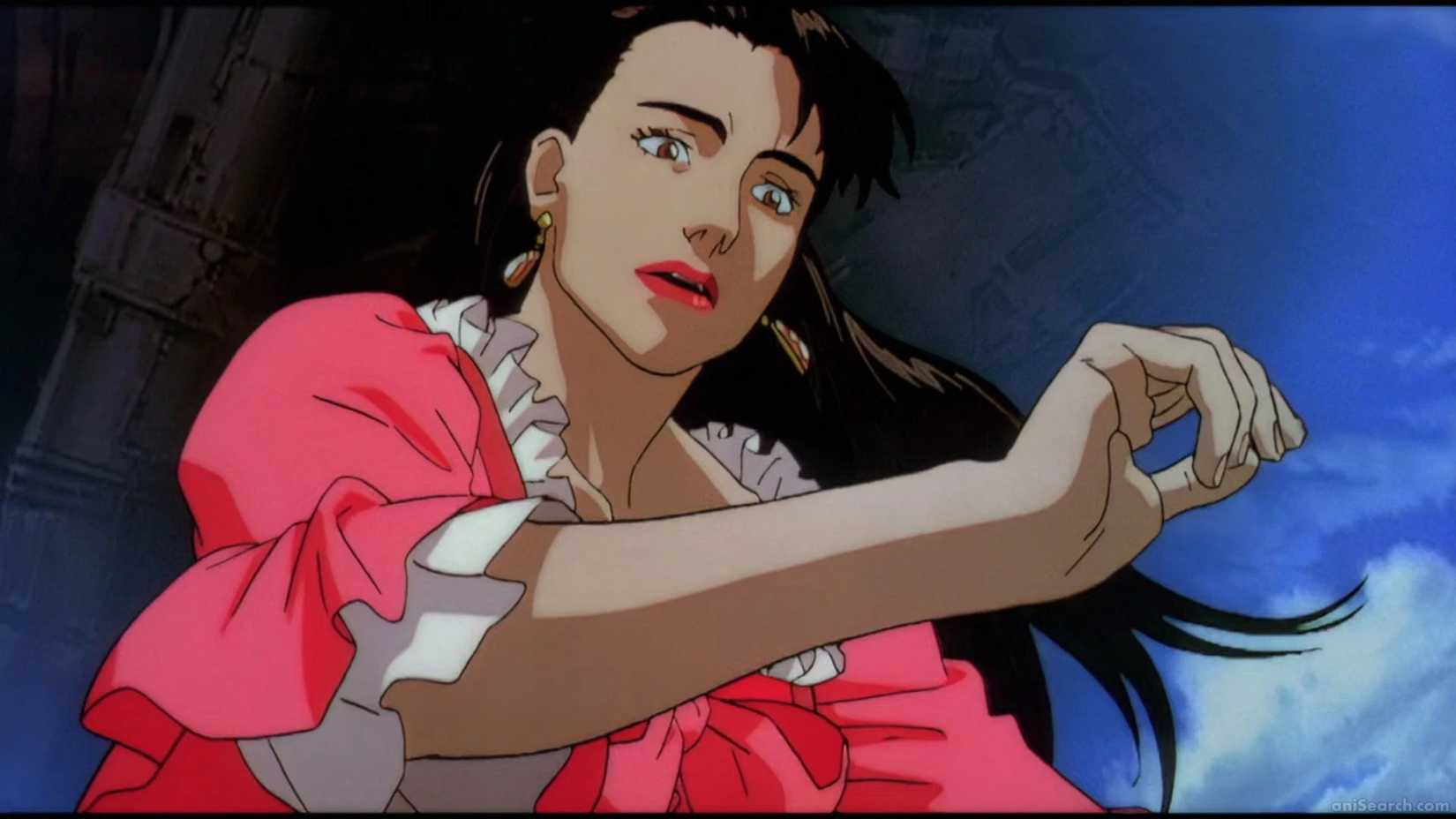 Eva Friedel looking shocked