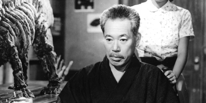 Takashi Shimura in Godzilla 1954