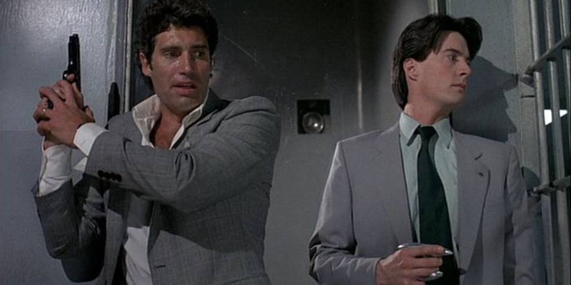 Kyle MacLachlan and Michael Nouri in The Hidden