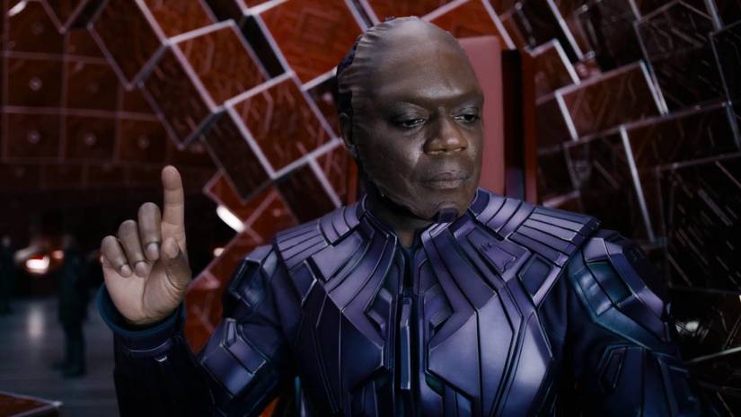 The High Evolutionary holding up a finger in Guardians of the Galaxy Vol. 3