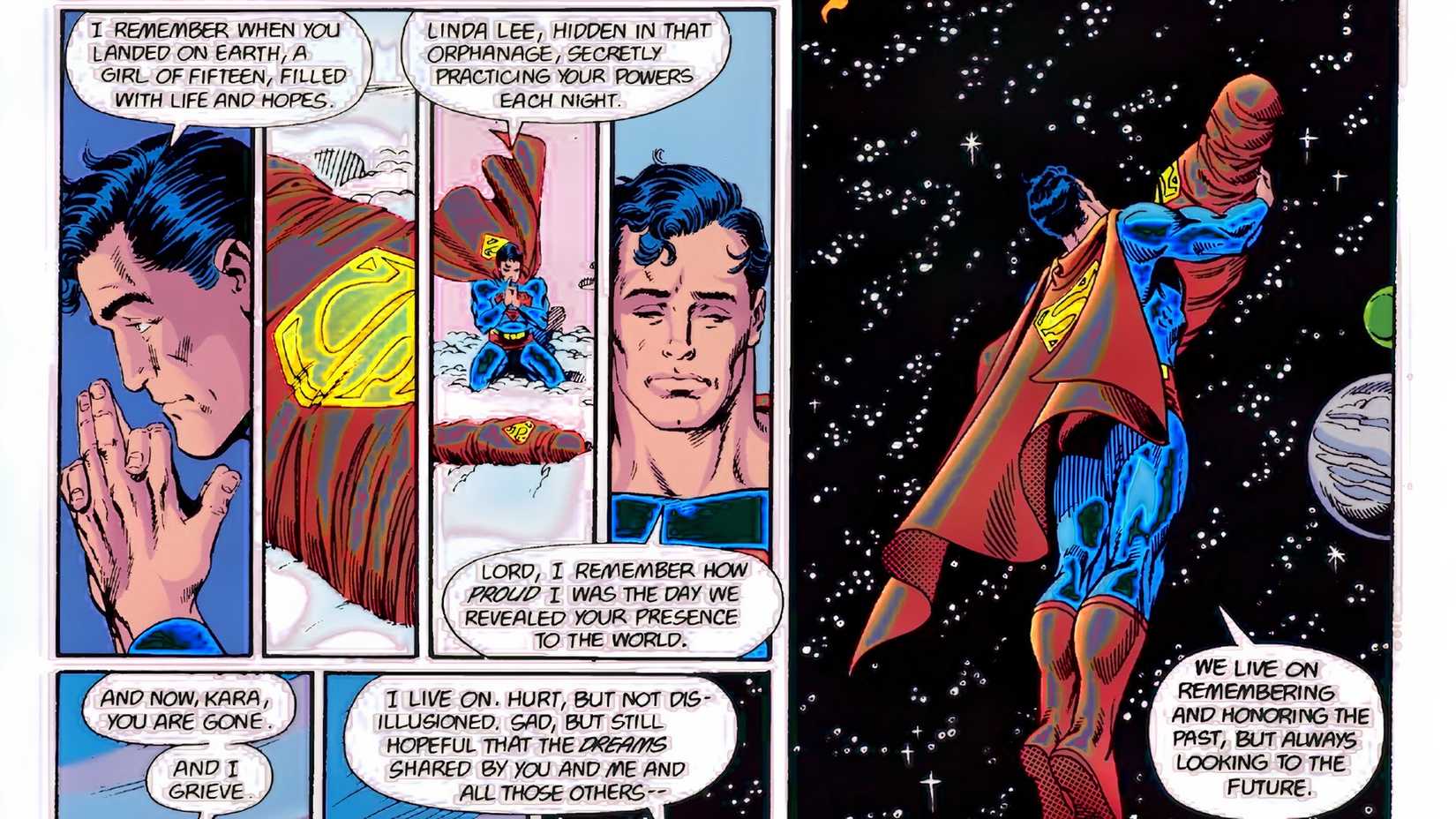 Superman Says Good-Bye to Supergirl in Crisis on Infinite Earths
