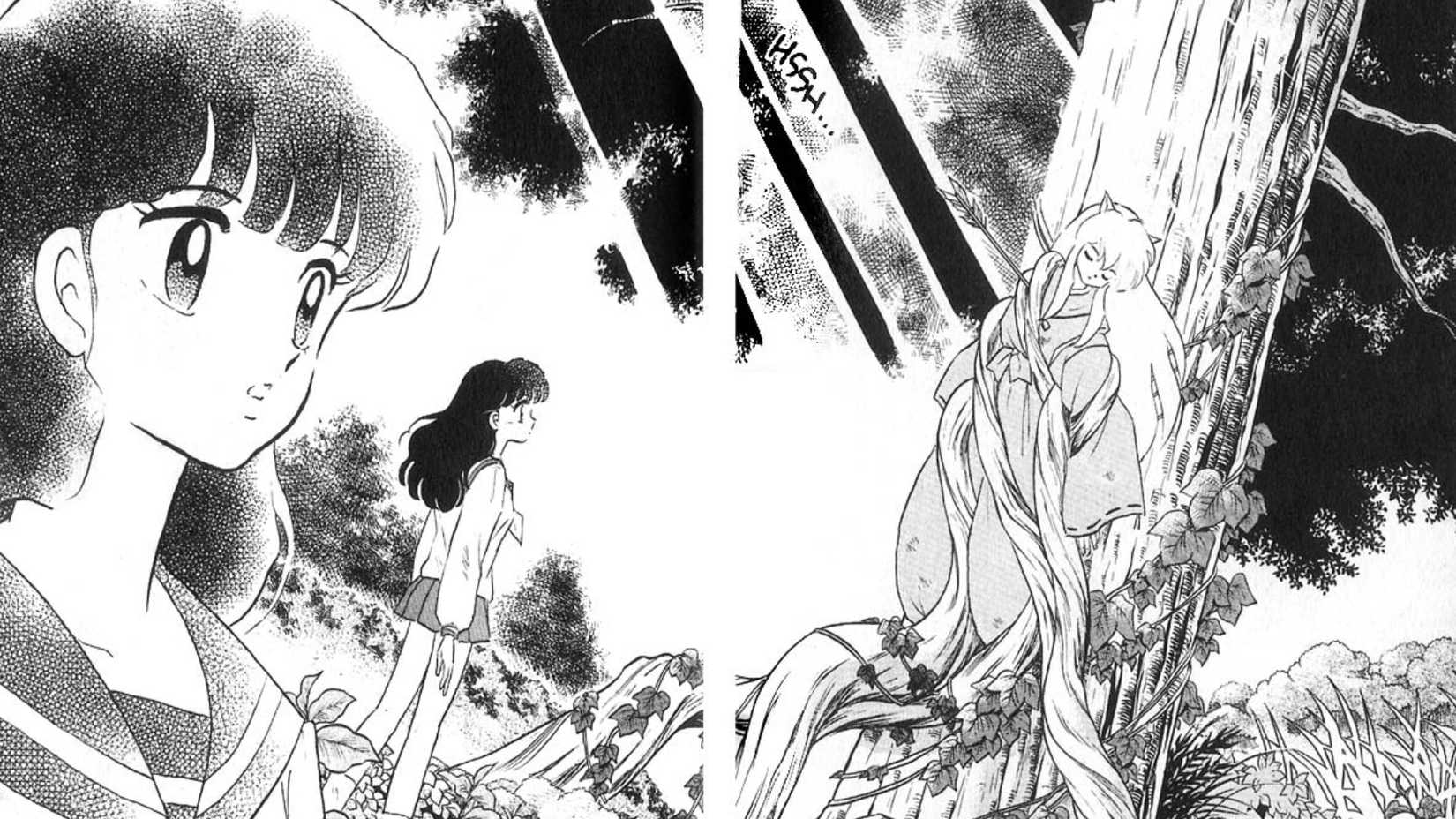 Inuyasha manga panel