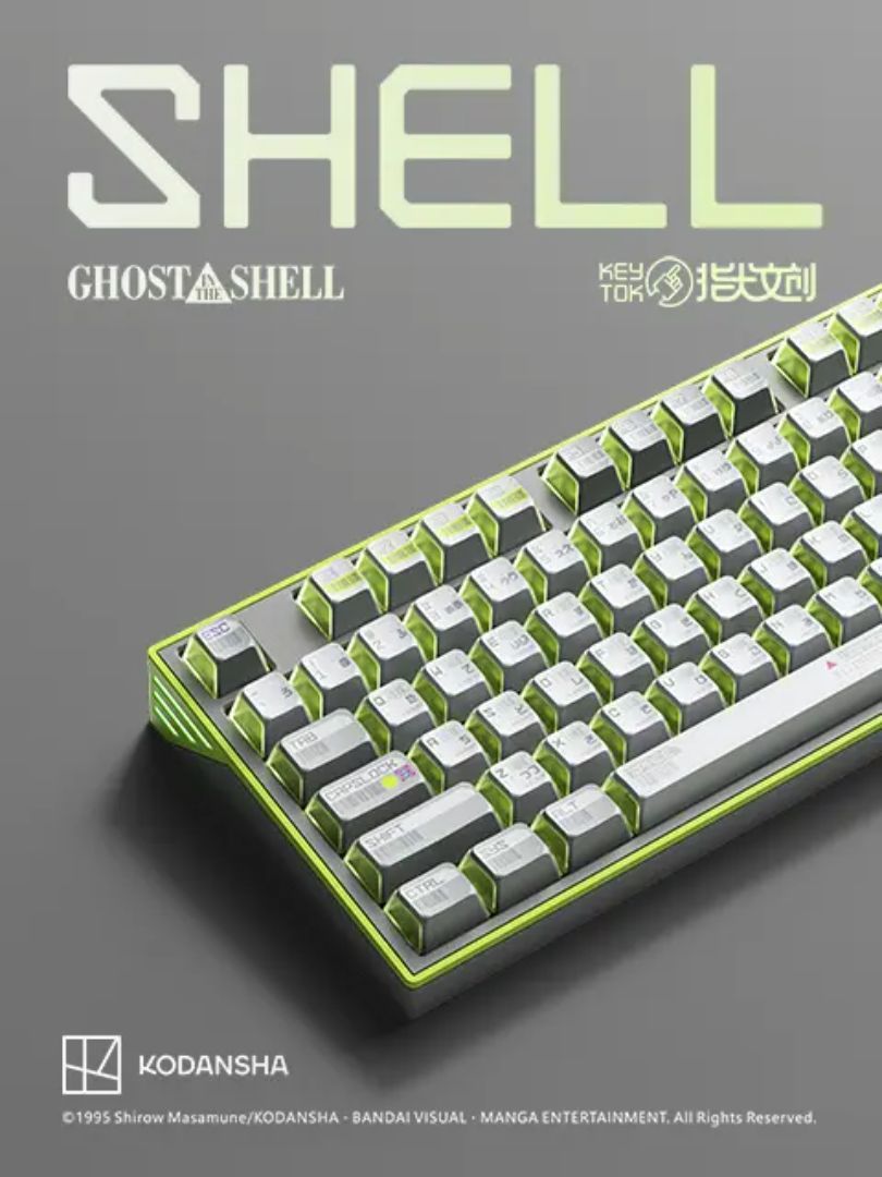 Ghost in the Shell Officially Drops New Cyberpunk Gaming Gear