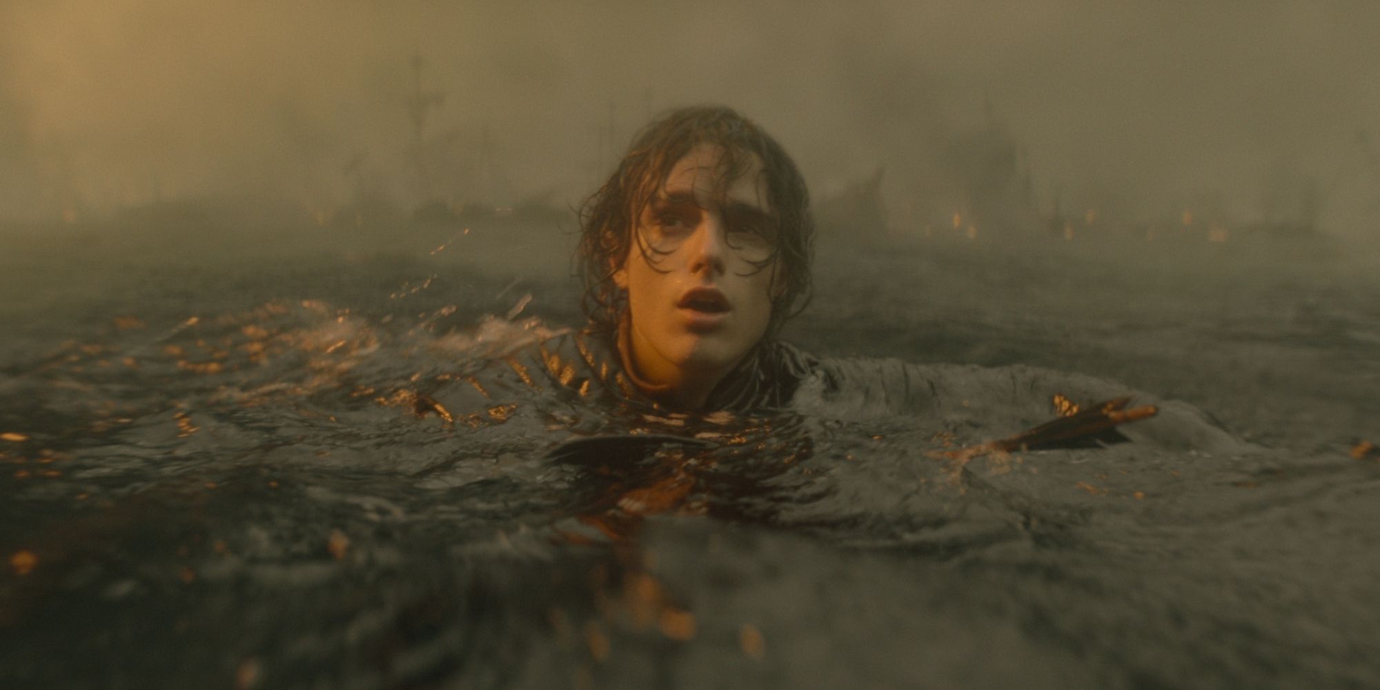 Jace dying in the water in House of the Dragon.