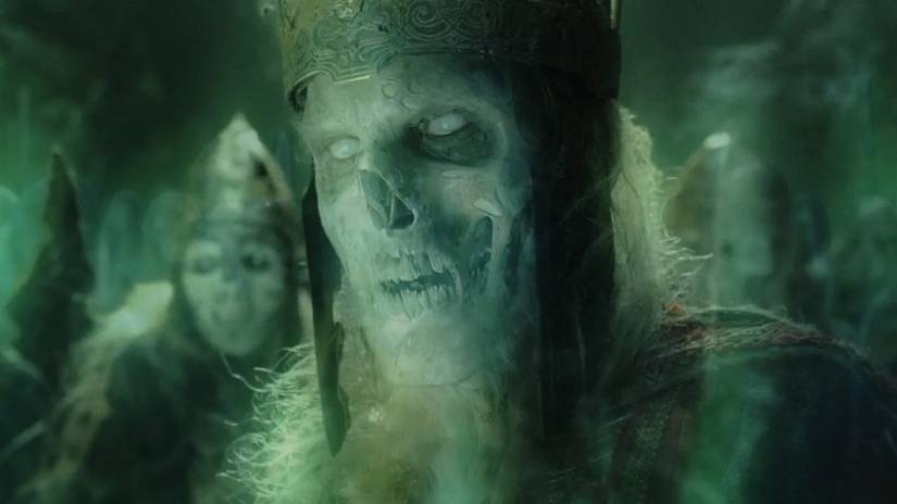 The King of the Dead in The Lord of the Rings: The Return of the King