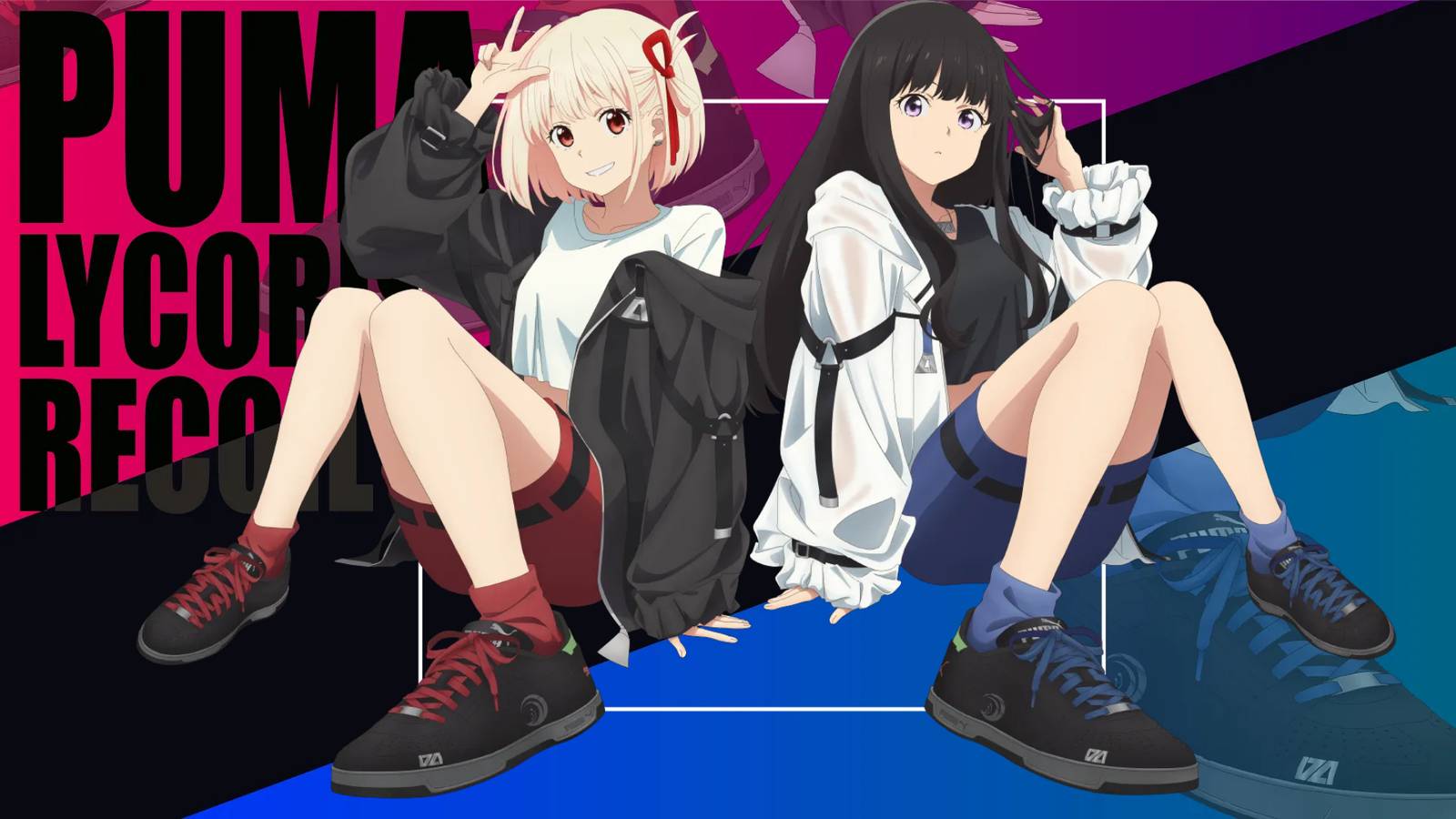 PUMA Gives Lycoris Recoil’s Chisato and Takina Their Own Limited-Edition Sneakers