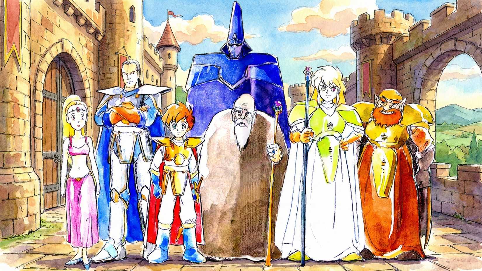 Lagoon SNES key art