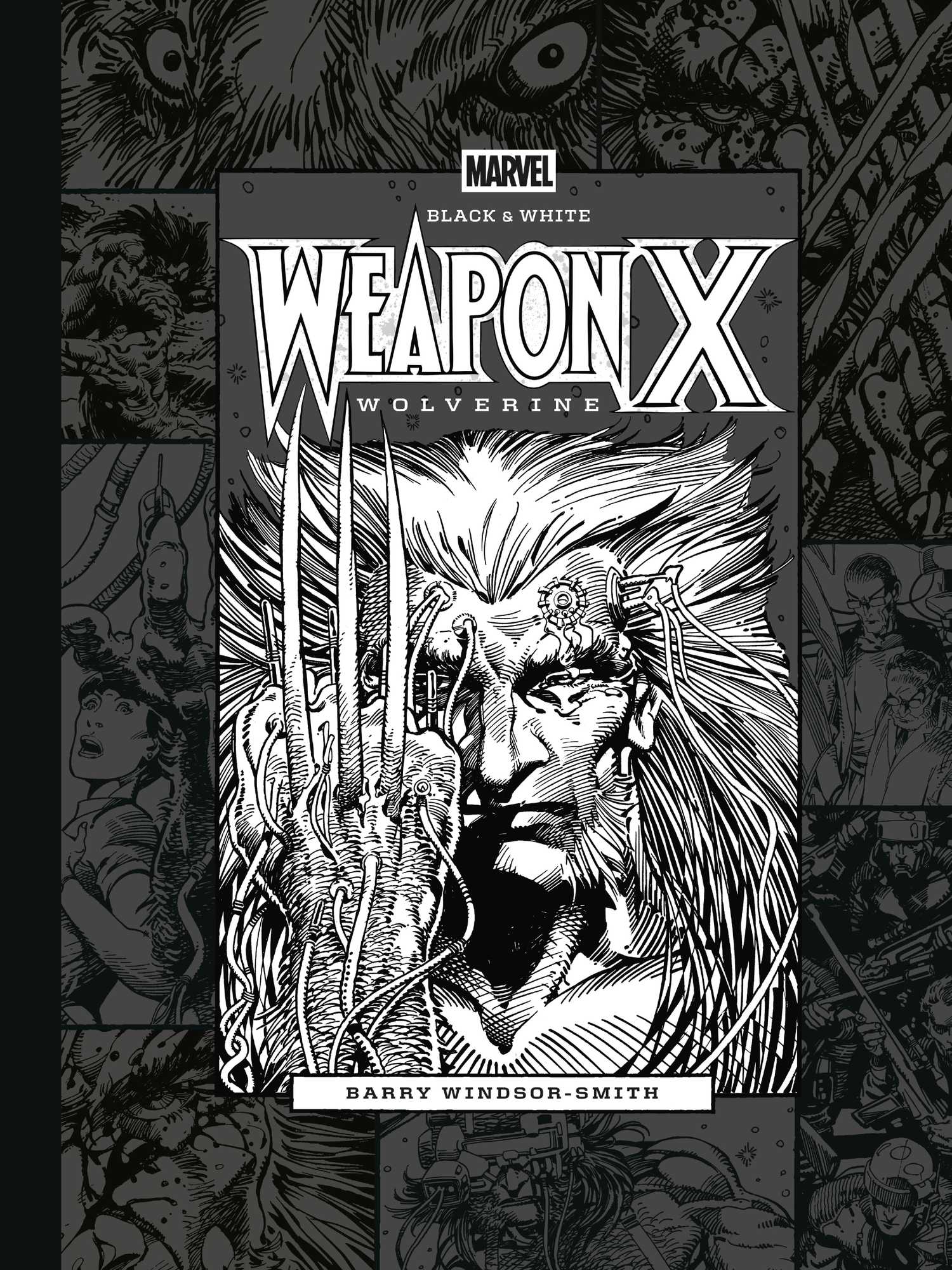 Marvel Black White Barry Windsor-Smith Weapon X cover full