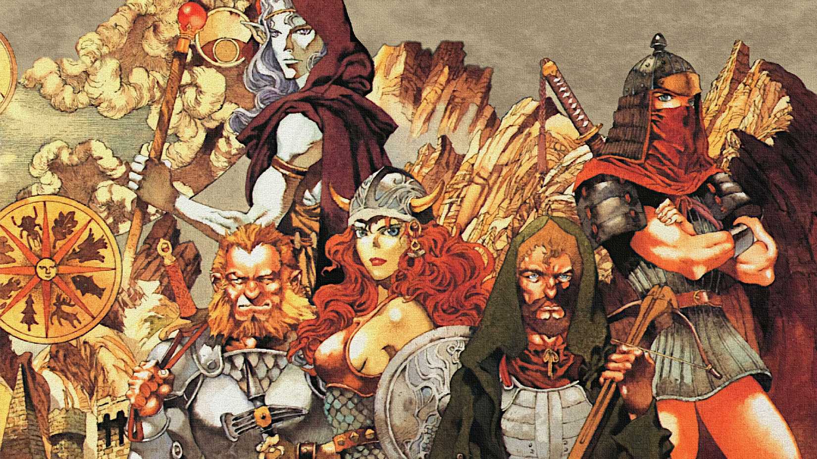 Might and Magic III SNES key art