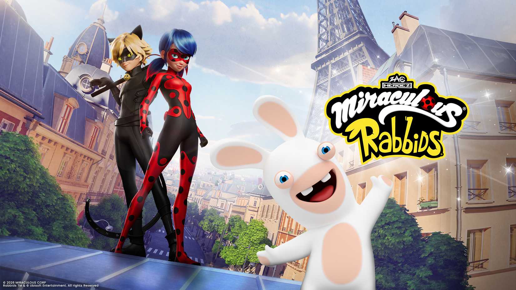 Miraculous Rabbids promo header