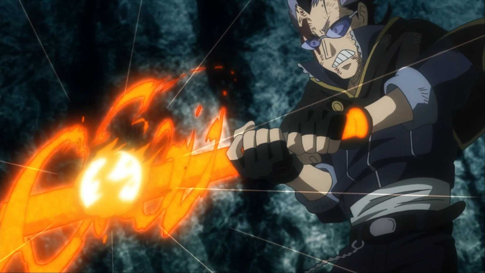 Magna powers up his attack in Black Clover