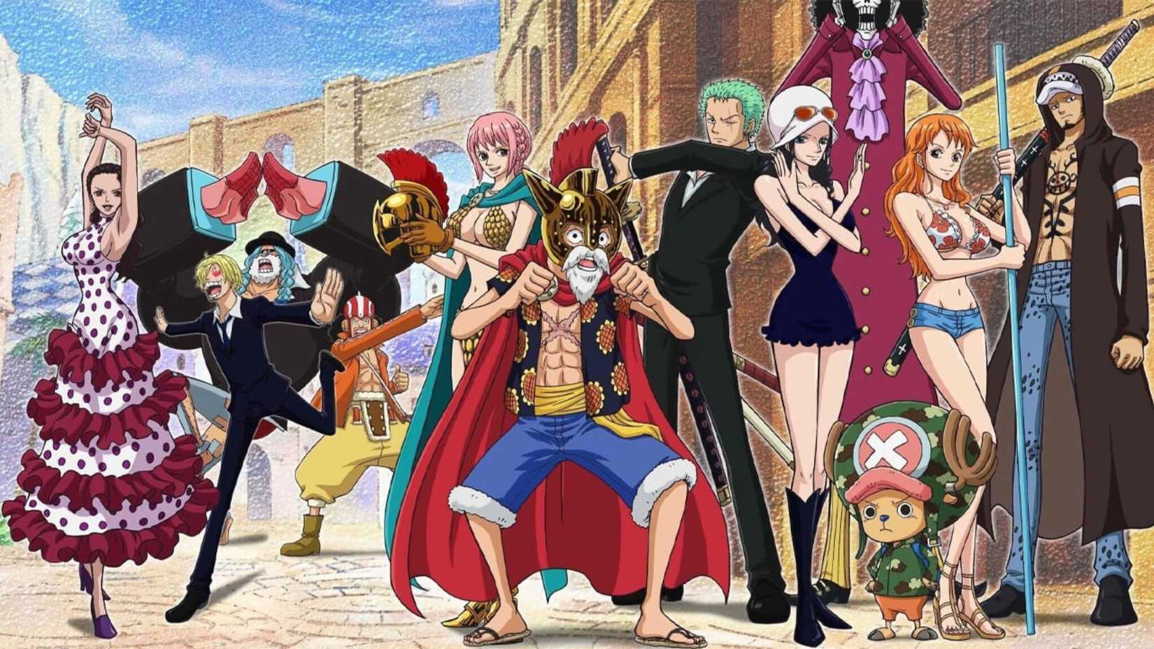 One Piece Dressrosa arc anime
