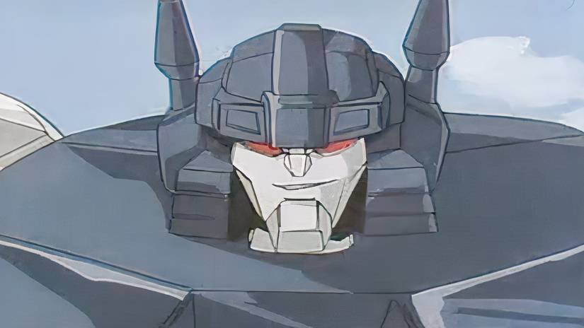 Overlord in the Transformers anime