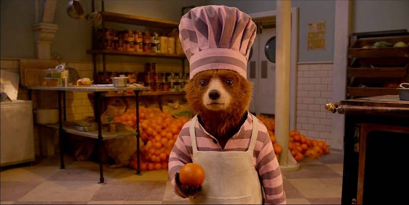 Paddington works in the prison kitchen in Paddington 2