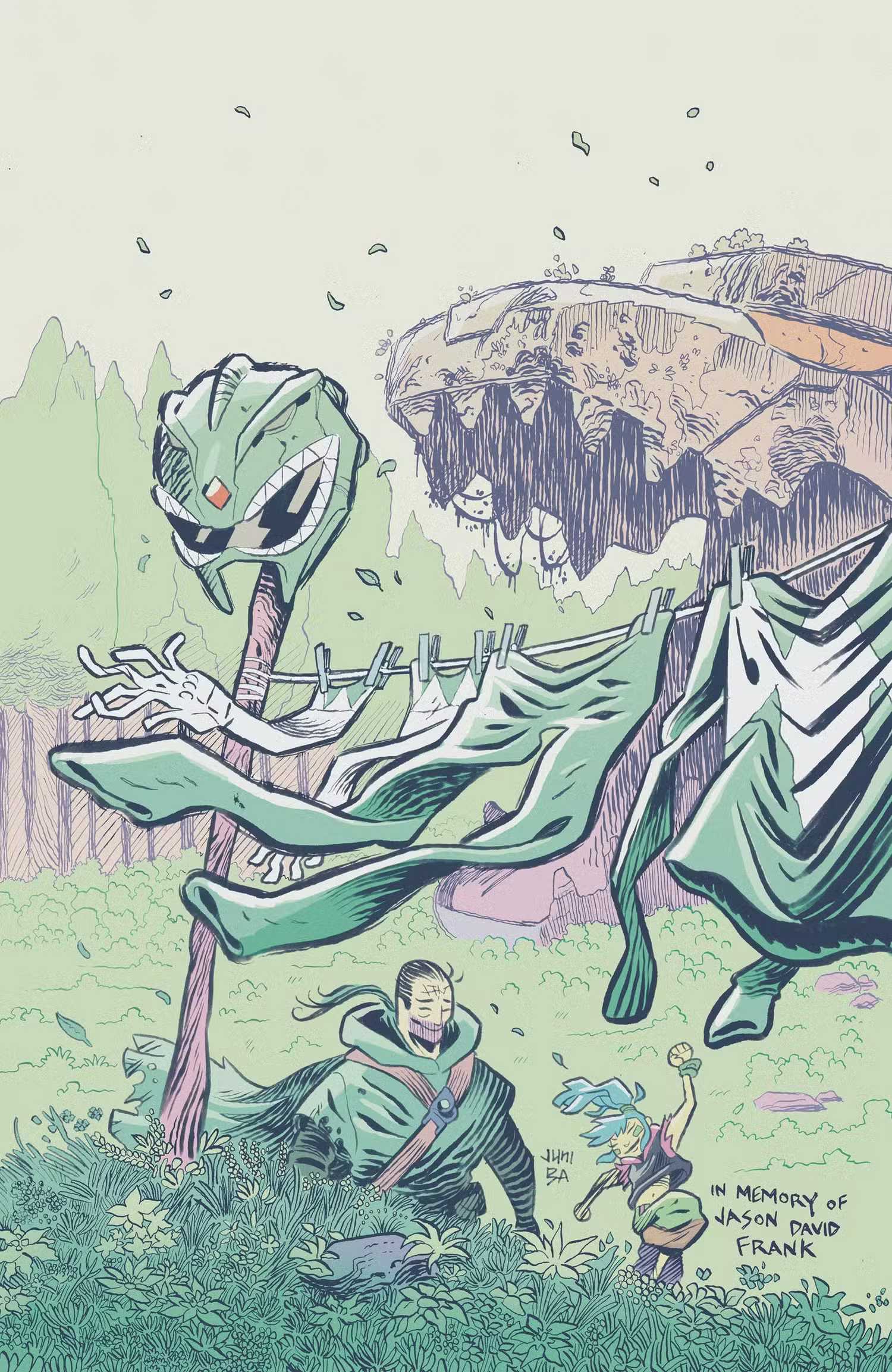 power rangers green 1 juni ba cover jason david frank tribute