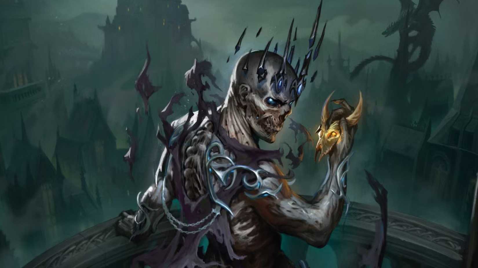 Ravenloft the Horrors Within Azalin Rex Art