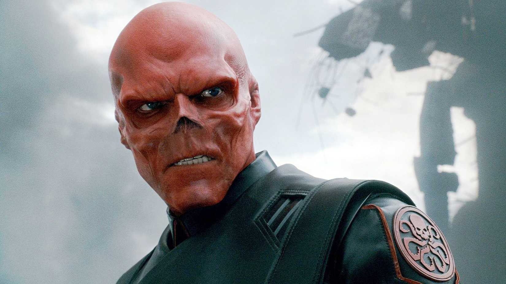 Red Skull scowling in Captain America: The First Avenger