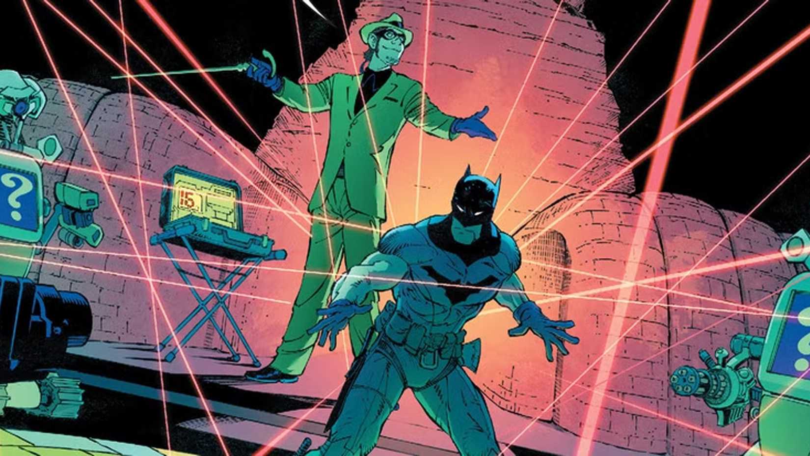 Riddler lords over Batman in one of his classic riddles