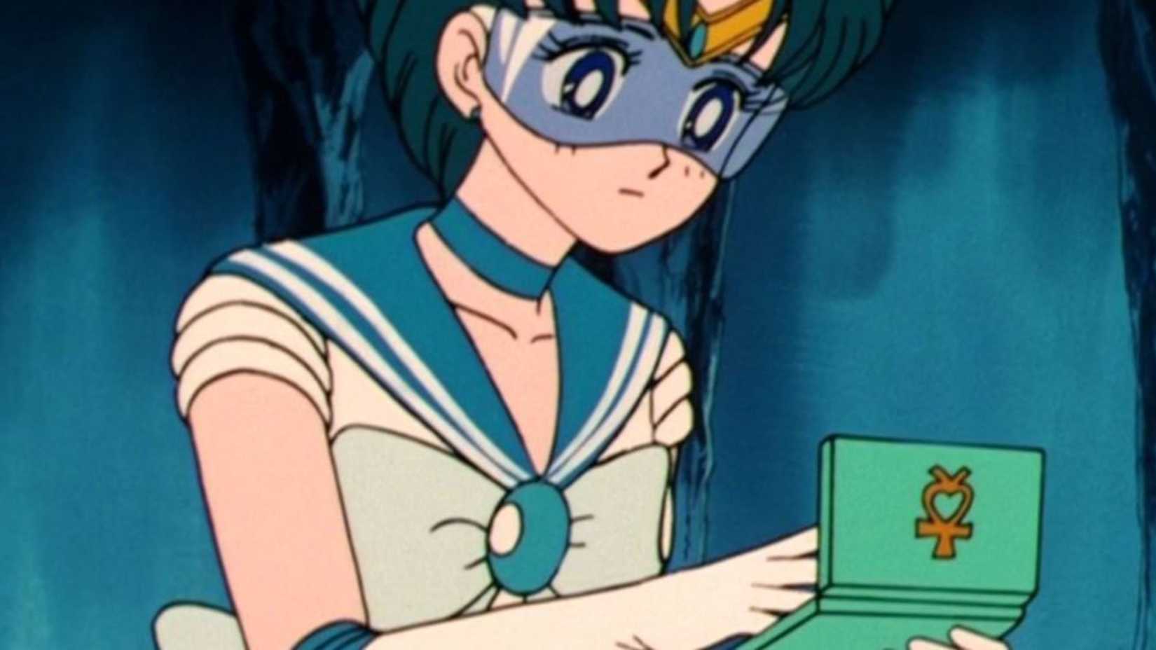 Sailor Mercury's Super Computer from Sailor Moon.