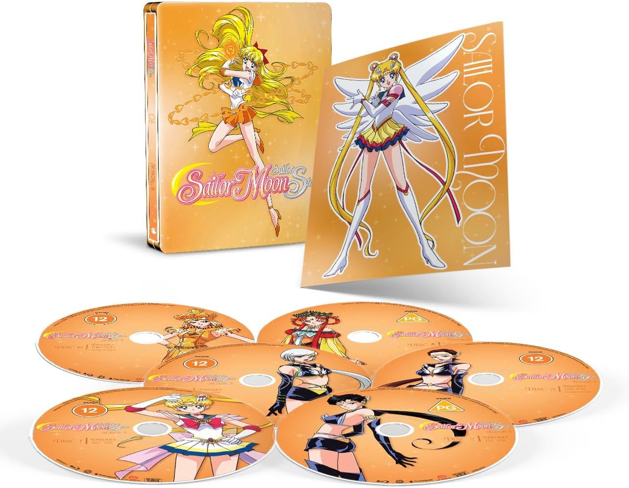 Sailor Moon Gets 5 Limited Edition Blu-ray Sets in New Crunchyroll Release
