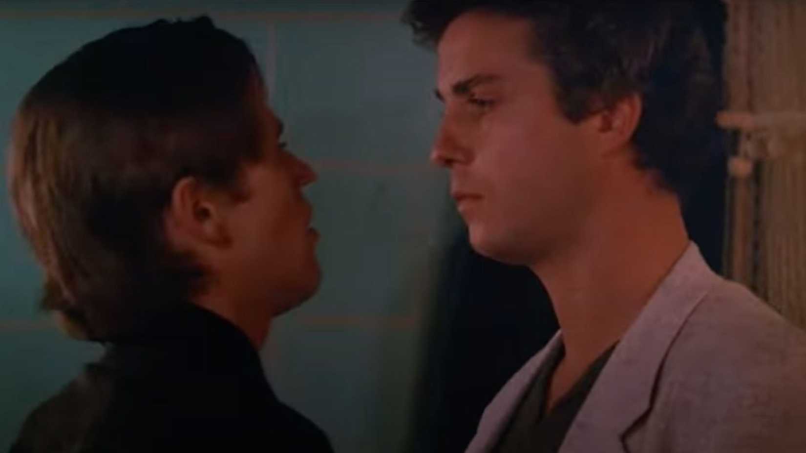 Willem Dafoe and William Petersen in To Live and Die in L.A.