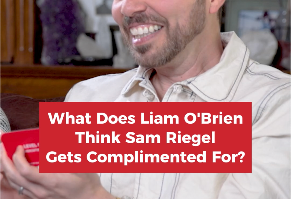 Let's give Vox Machina's Sam Riegel a big head