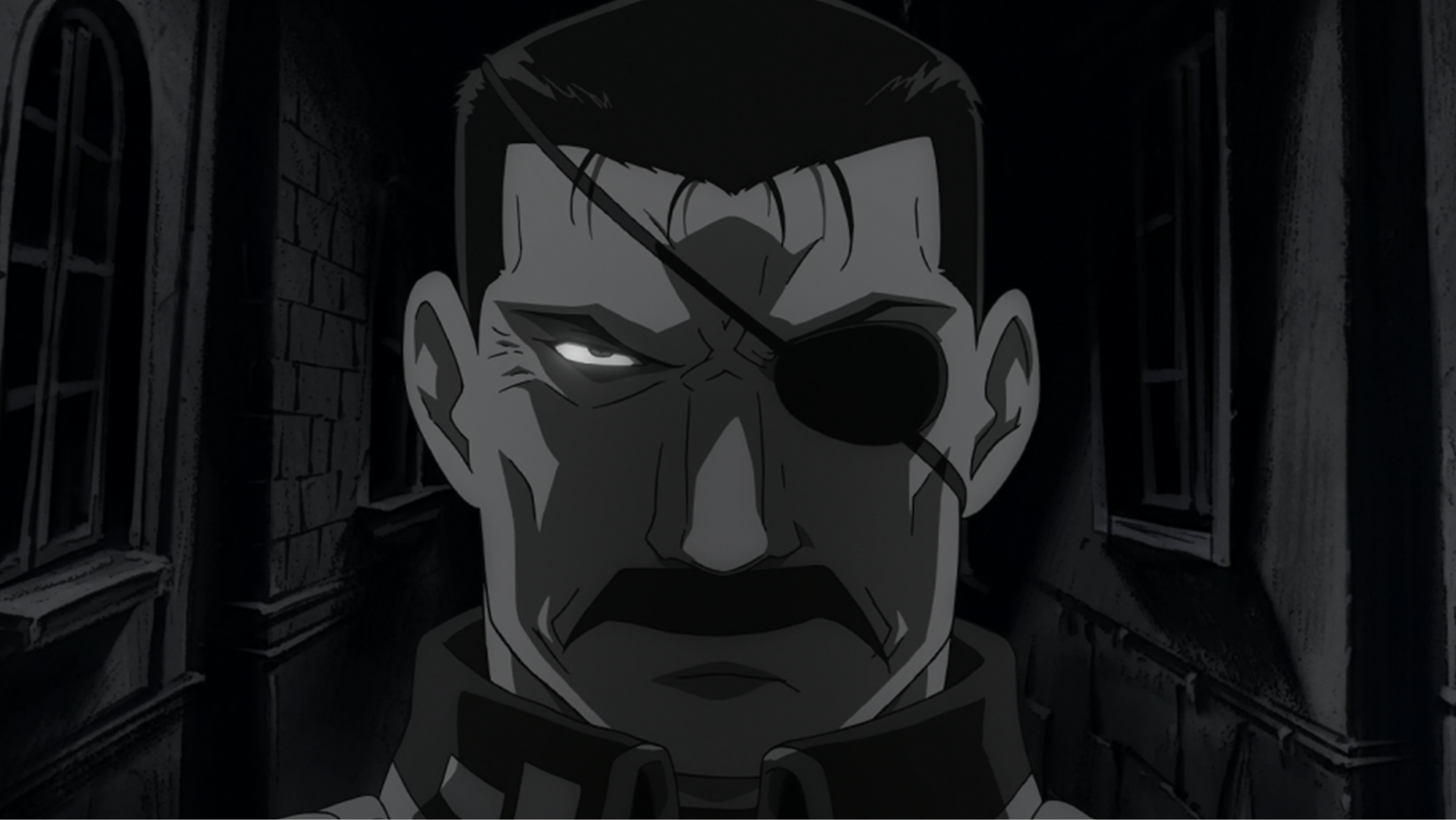 King Bradley appears in Fullmetal Alchemist: Brotherhood Episode 1