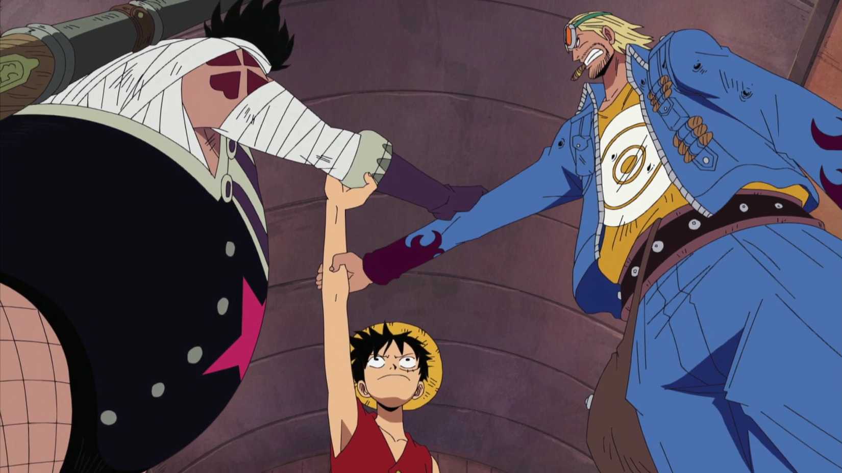 Straw Hat Pirates, Galley-La Company, and Franky Family officially form an alliance in One Piece anime