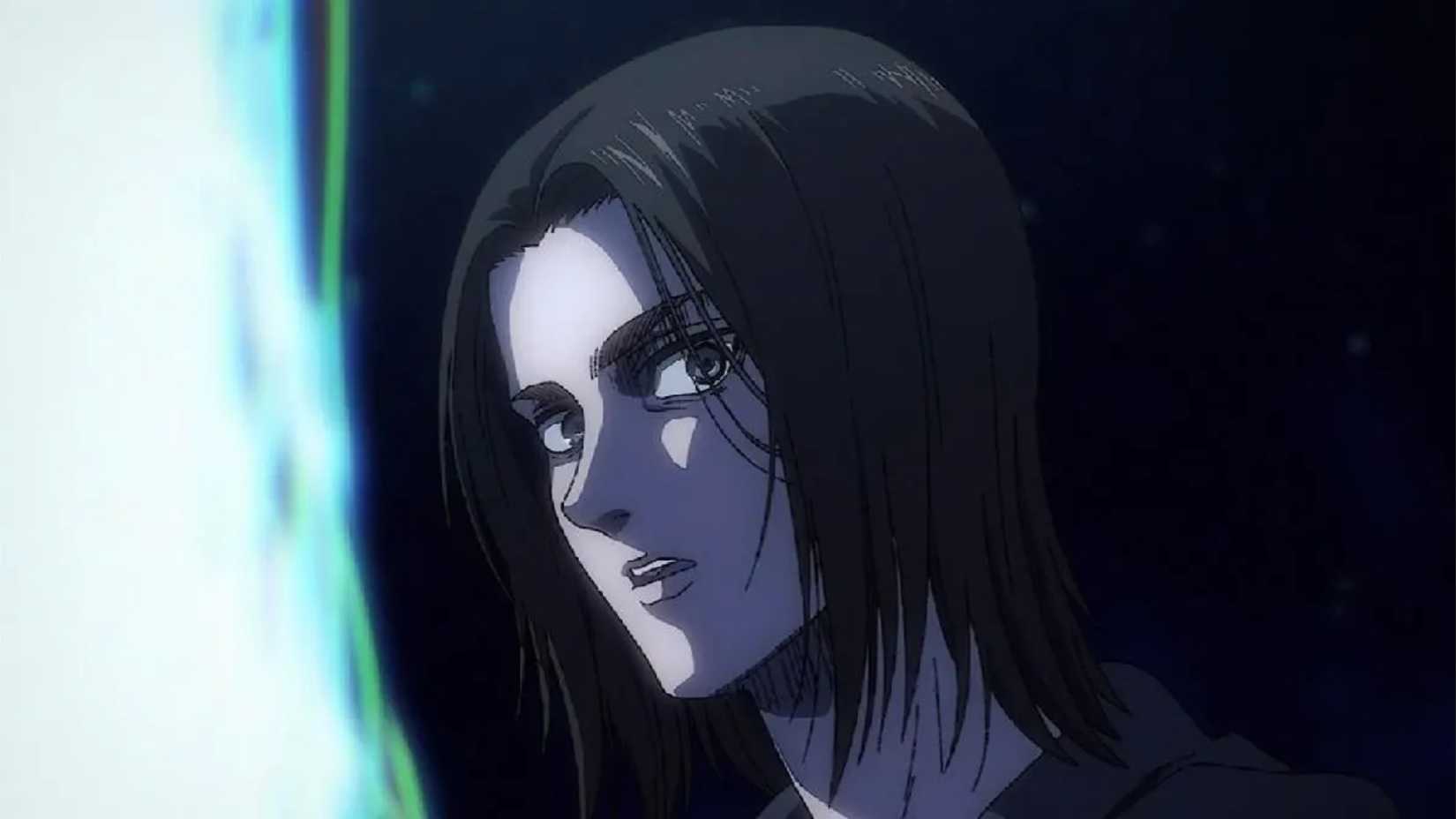 Eren in paths in Attack on Titan anime