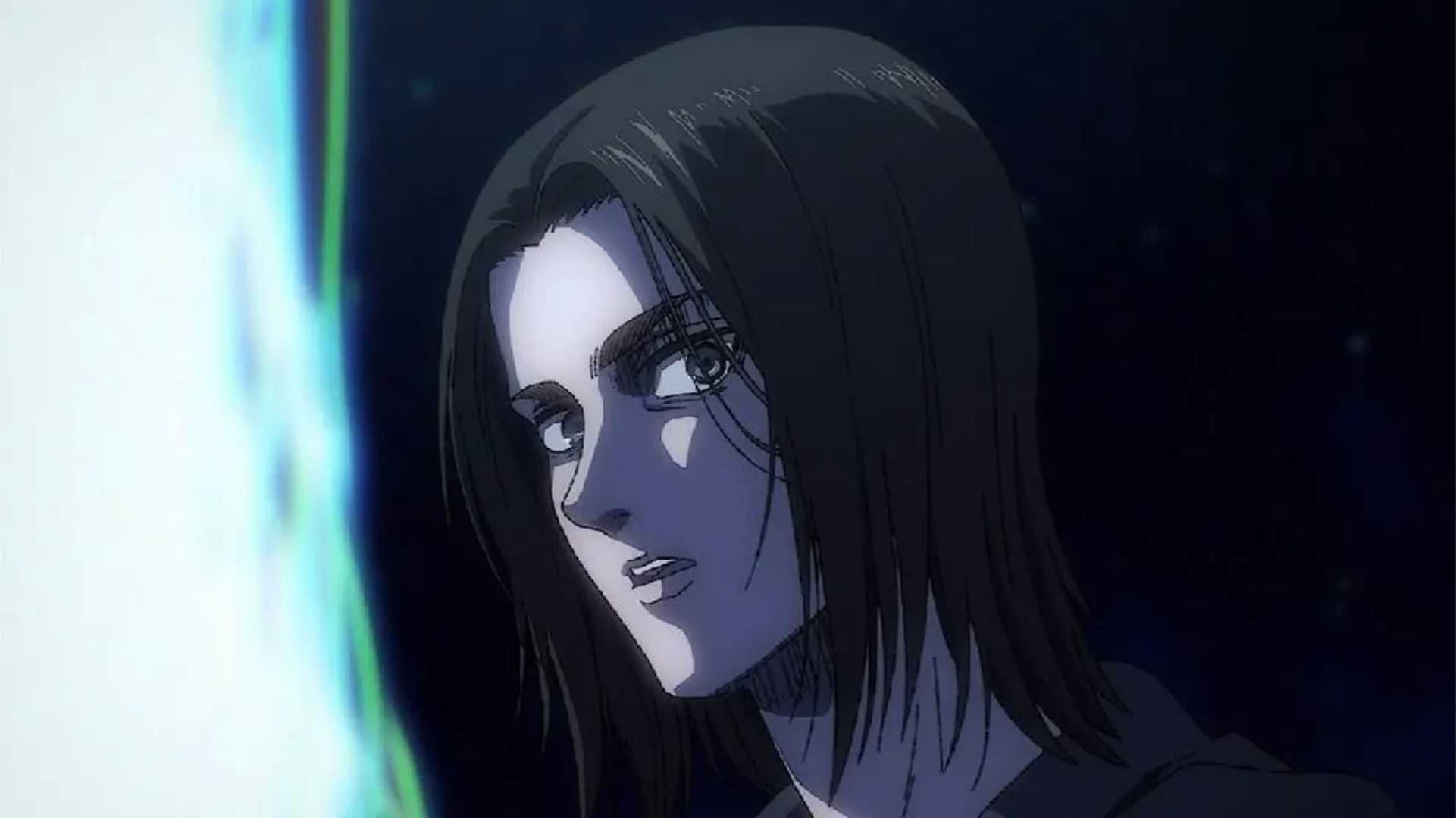 Eren in paths in Attack on Titan anime