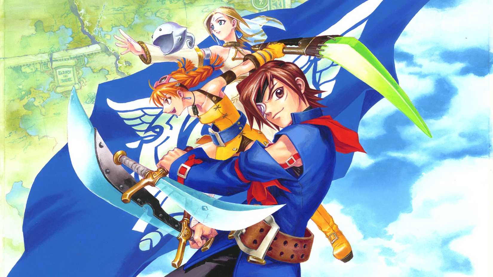 Skies of Arcadia cover art Sega Dreamcast
